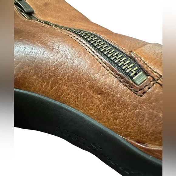 Paul Green Womens Leather Zip Up Ankle Boots Chestnut Brown Size 9 US / 6.5 UK - Picture 11 of 16
